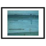 Nocturne, Blue and Silver: Chelsea, 1871 Canvas, 50,2 x 60,8 cm. thumbnail