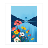 Floral Lake Calm (Print Only) thumbnail