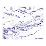 Navy Blue Marble #society6 #decor #marble (Print Only) thumbnail