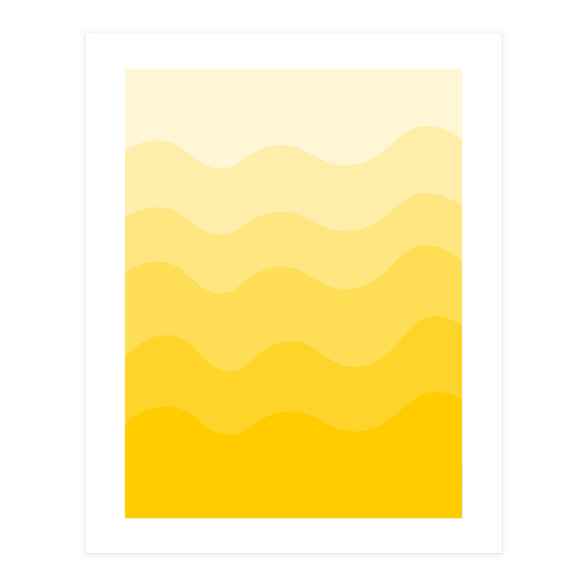 Yellow gradient design (Print Only)
