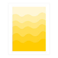 Yellow gradient design (Print Only)