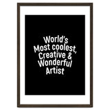 World's most coolest, creative and wonderful artist thumbnail