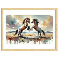 Rearing Horses