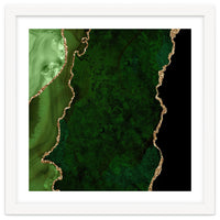 Green & Gold Agate Texture 15