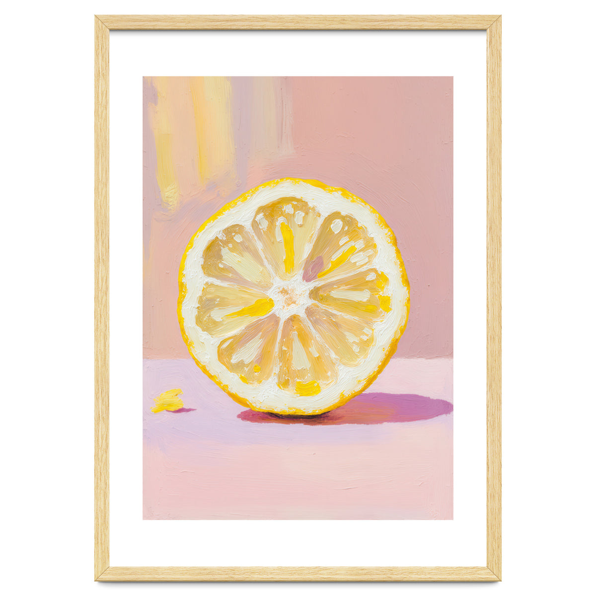 Lemon Slice – Modern Still Life Food