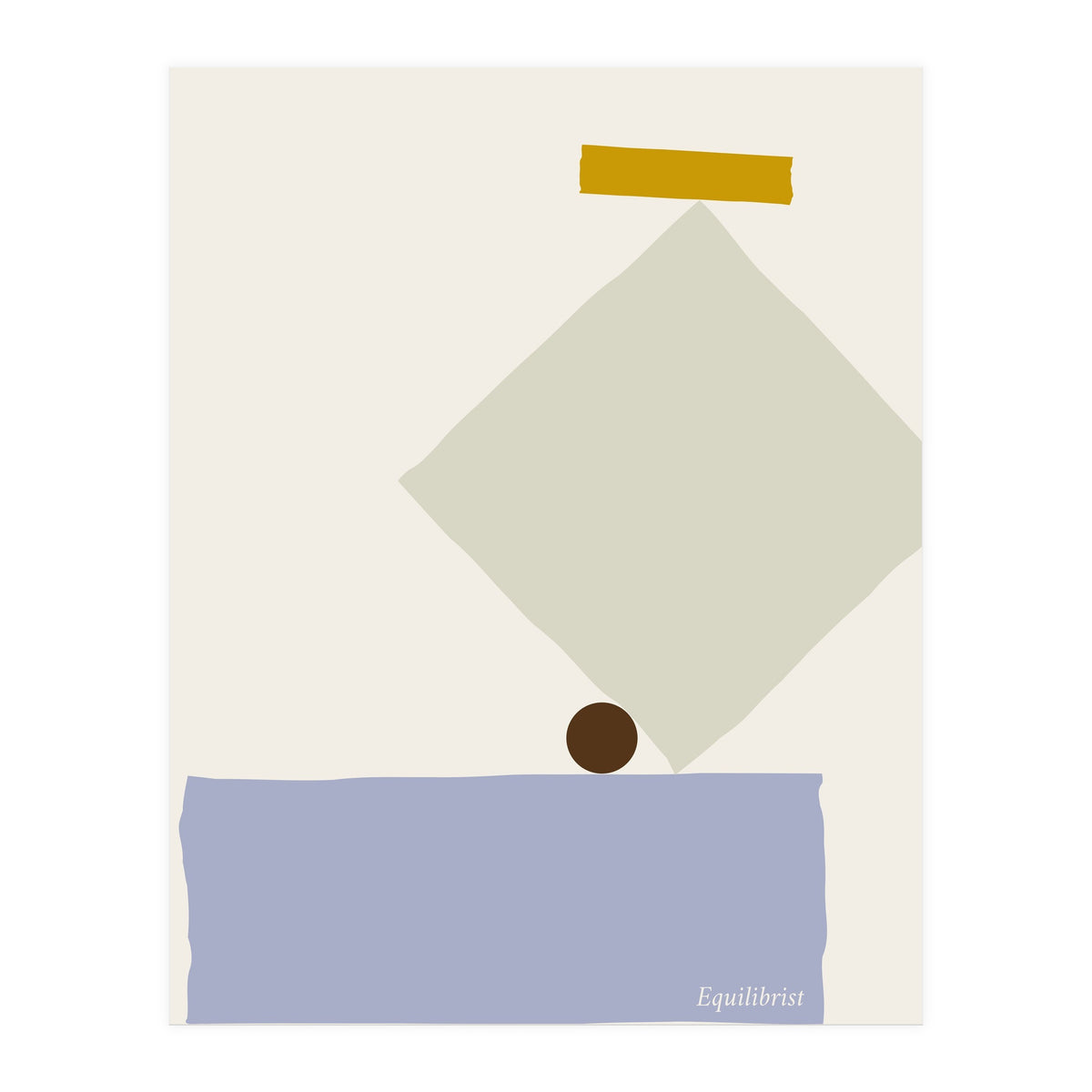 expectant iteration equilibrist (Print Only)