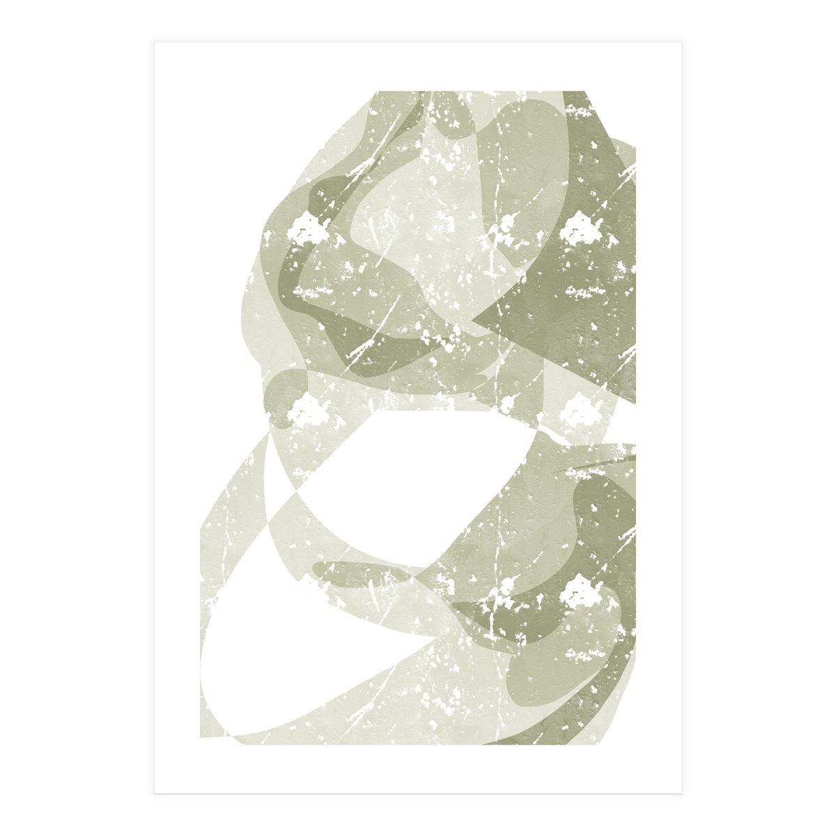 Harmony Sage Abstract (Print Only)