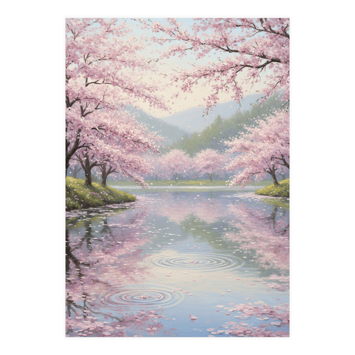 Ephemeral Spring Ripples (Print Only)