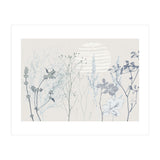 Plant based calming atmosphere soft blue (Print Only) thumbnail