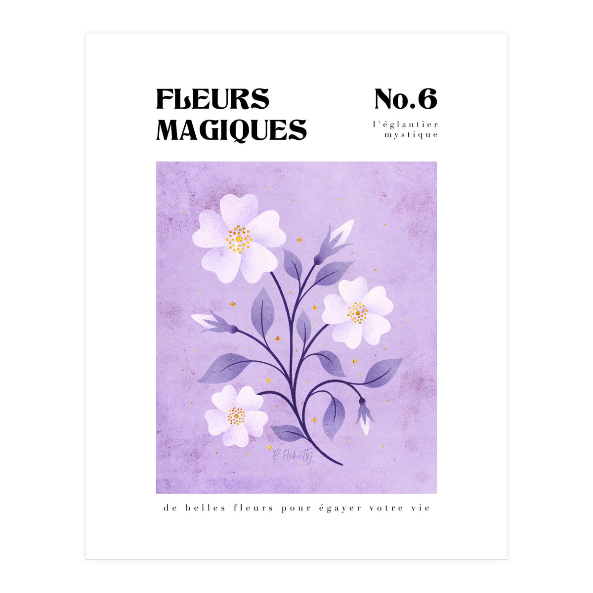 Magical Flowers No.6 Mystic Dog Rose (Print Only)