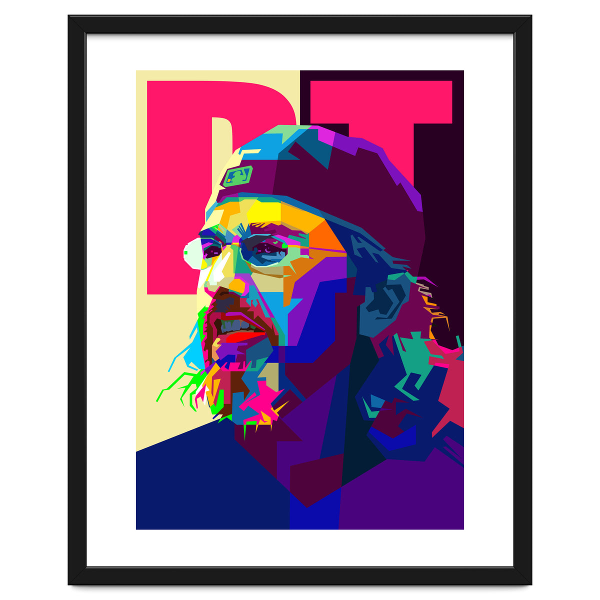 Mike Portnoy Drum Musician Pop Art WPAP