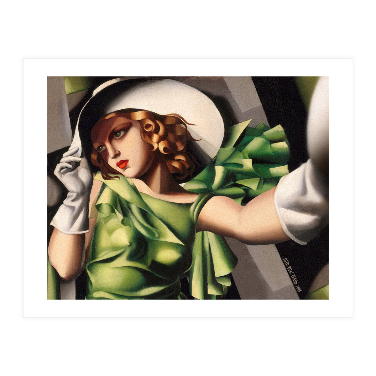 Tamara De Lempicka - Selfie (Print Only)