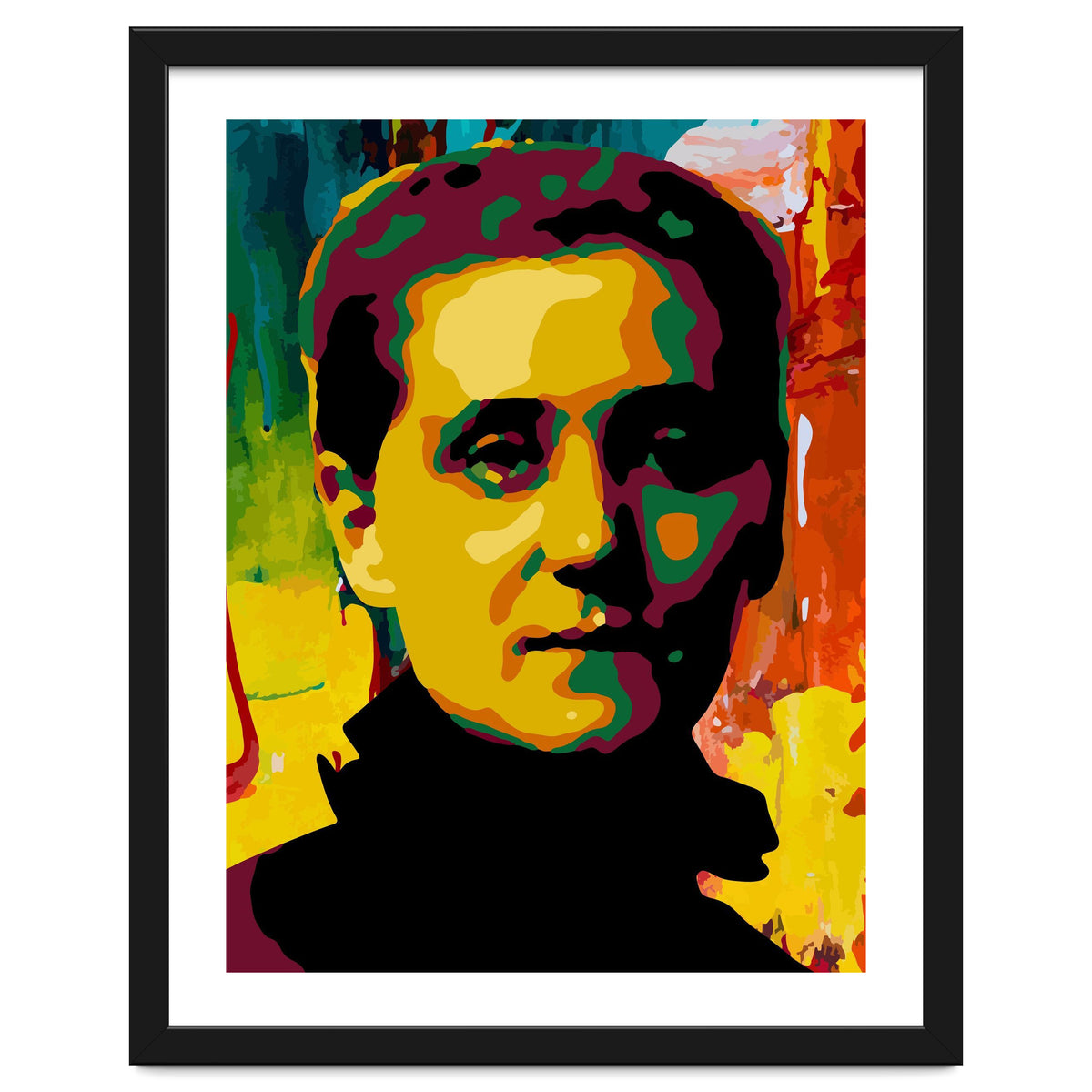 Jane Addams Colorful Abstract Art 2