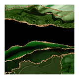 Green & Gold Agate Texture 11 (Print Only) thumbnail