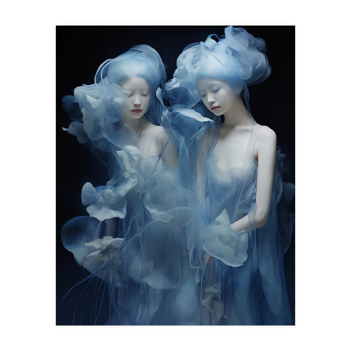 Adam247 Three Woman In Blue Costumes With Flowers In Their Hair Ea62bba6 9bb2 4b2c B3b6 4cd1319f5670 Copy (Print Only)