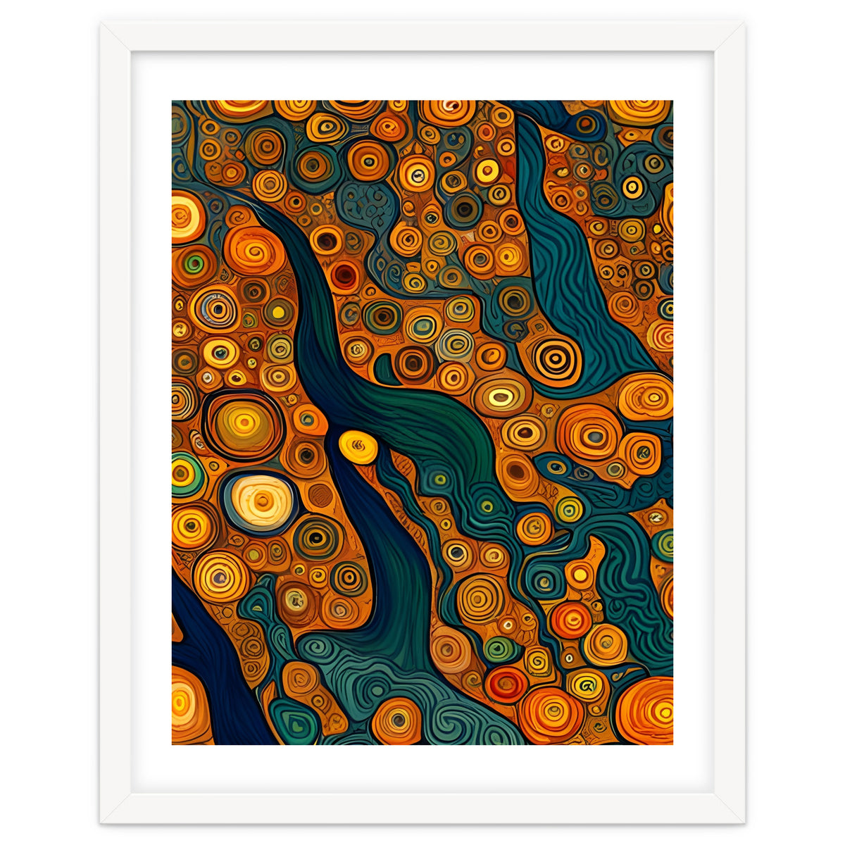 Artificial Masterworks - Klimt van Gogh