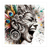 Carnival Scream Portrait (Print Only) thumbnail