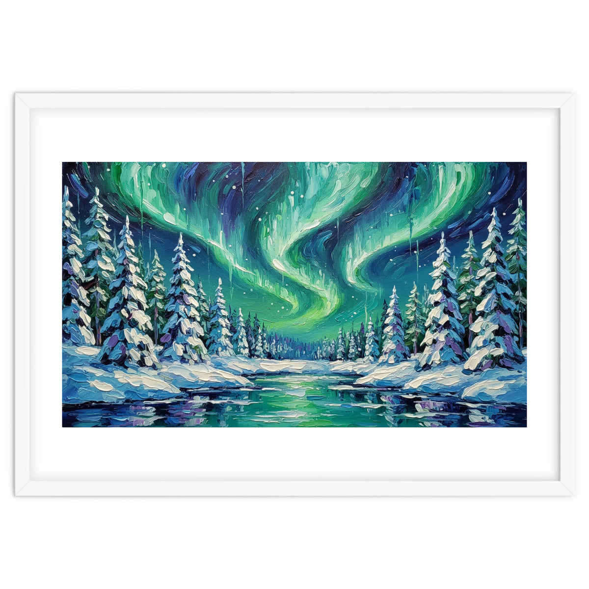 Ethereal Aurora Borealis