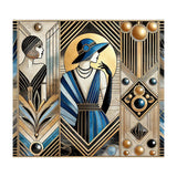 Jazz Age Sophistication In Art Deco (Print Only) thumbnail