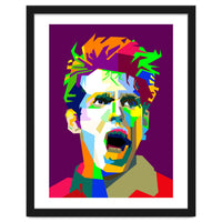 Ricardo Kaka Brazilian Football Pop Art WPAP