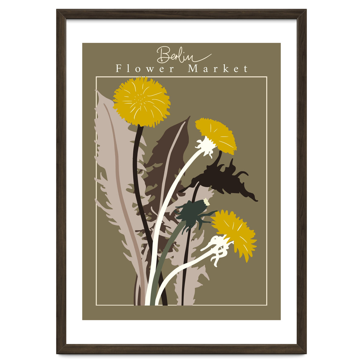 Flower Market Berlin Dandelion