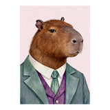 Capybara Fashion Portrait (Print Only) thumbnail