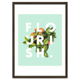 Flourish #society6 #buyart #typography #artprint thumbnail