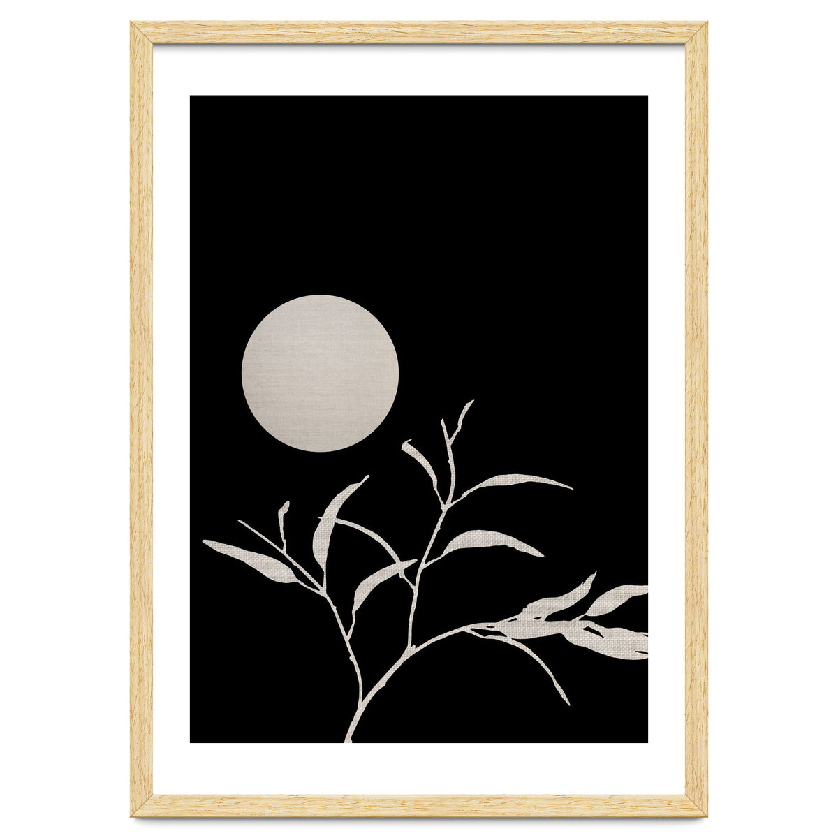 Moon & Leaf