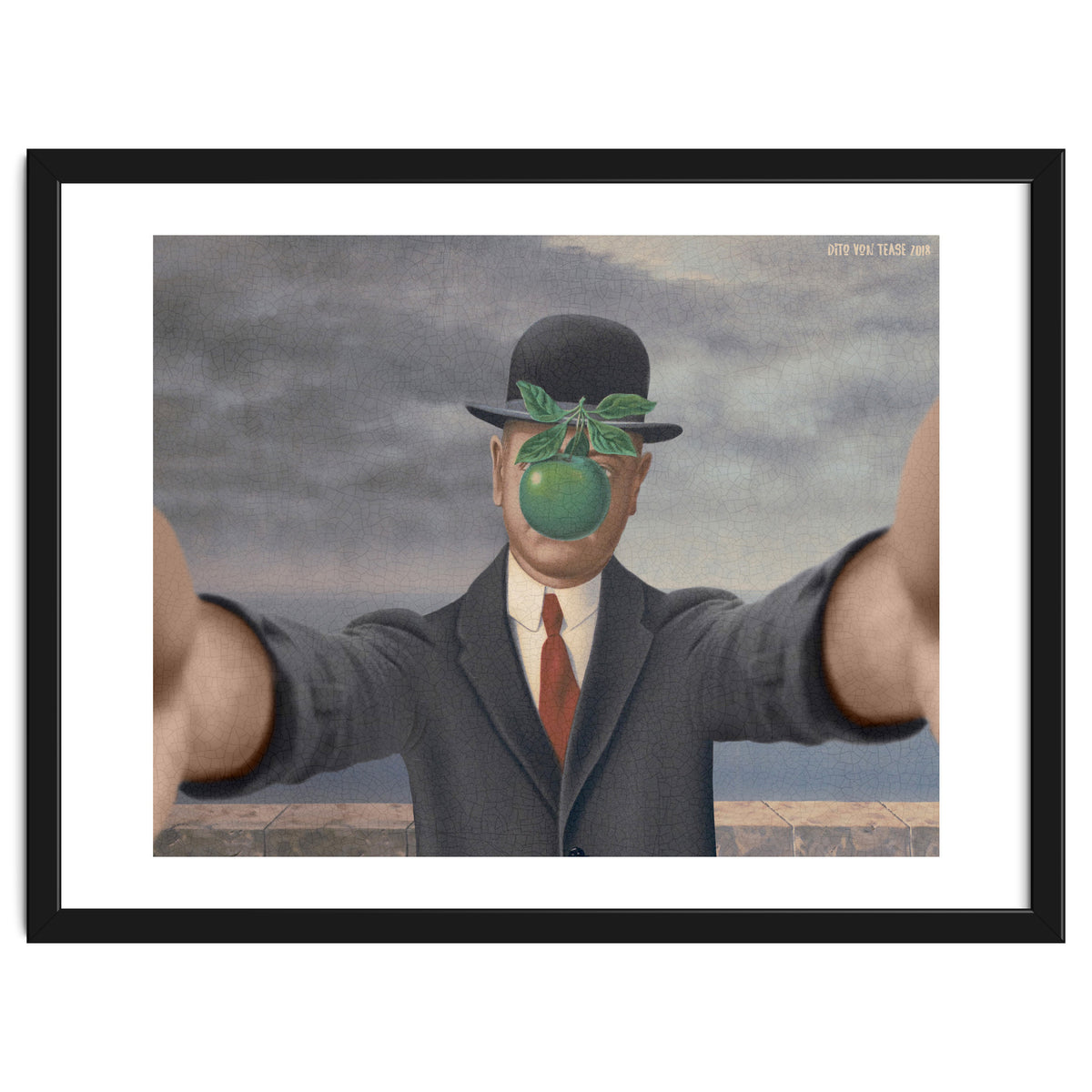 The Son Of Man - Magritte - Selfie