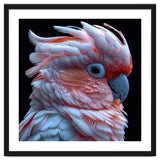 Pink Cockatoo Parrot Close Up Portrait Feather thumbnail