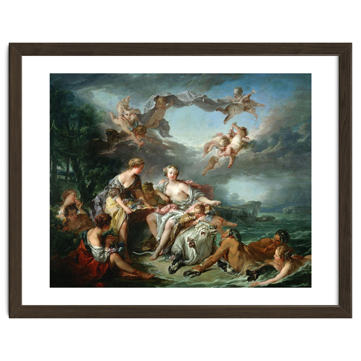 The rape of Europa, 1747. FRANCOIS BOUCHER.