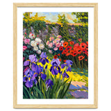 Sun-Drenched Secret Garden Oil Painting thumbnail