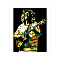 Pat Metheny American Jazz Guitarist Legend (Print Only)