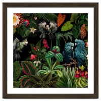 Moody Botanical Midnight Jungle Birds