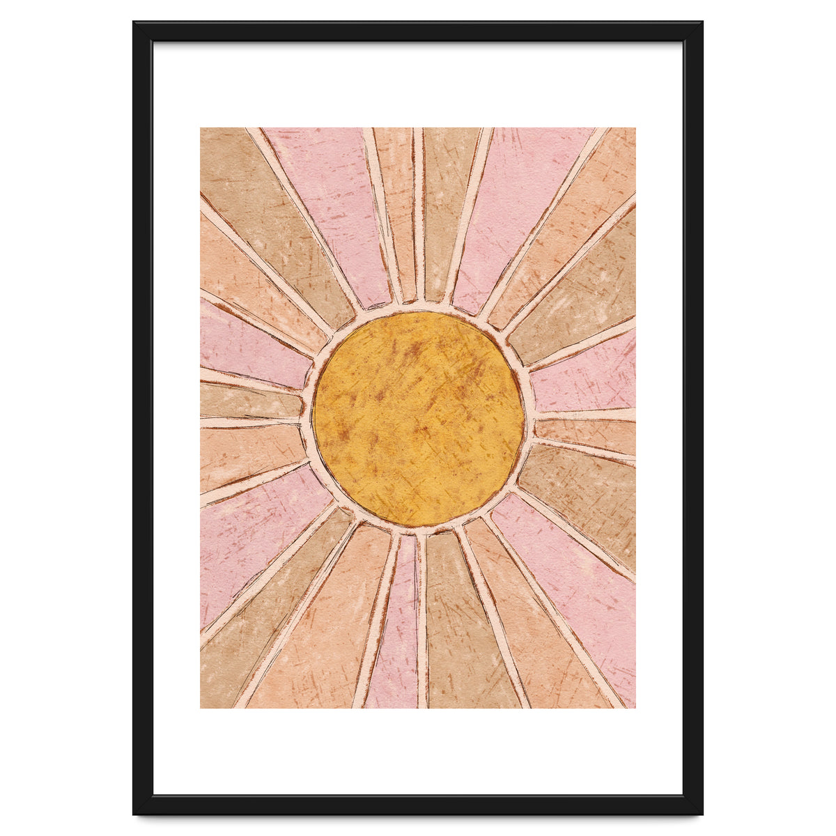 Seventies Retro Sunshine