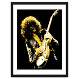 Jimmy Page American Rock Band Guitarist Legend in Pop Art thumbnail