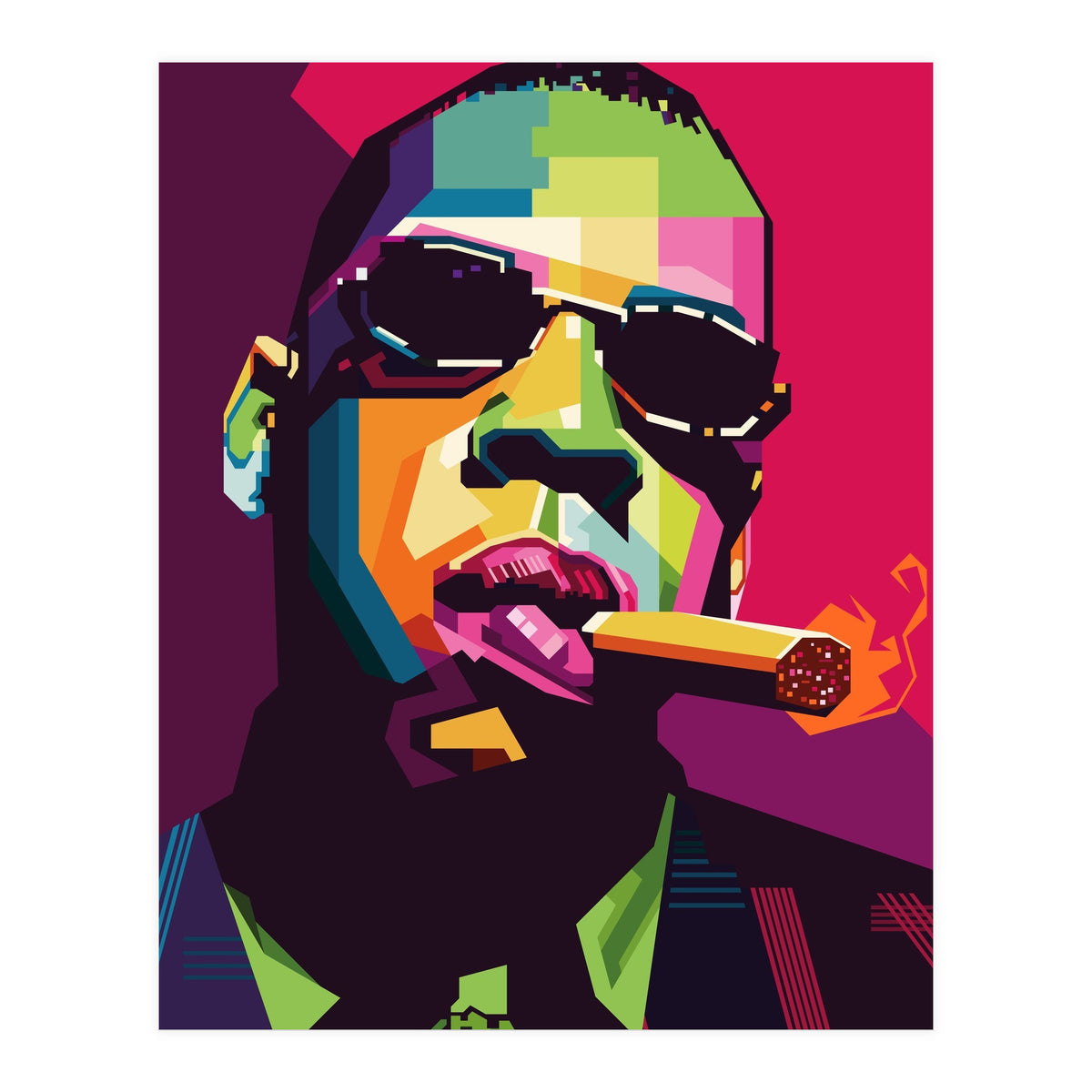 Jay Z Style WPAP (Print Only)