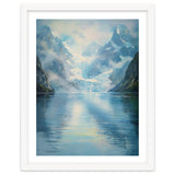 Ethereal Descent: The Glimmering Silence of the Ancient Glacial Fjord thumbnail