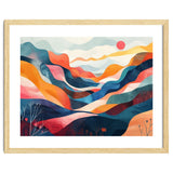 Abstract Mountain Landscape Art thumbnail