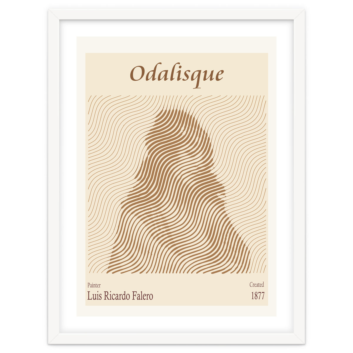 Odalisque (1877) – Luis Ricardo Falero (spanish, 1851 – 1896)