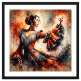 Majestic East Asian Flamenco Dancer thumbnail