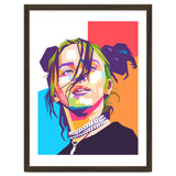 Billie Eillish wpap art thumbnail