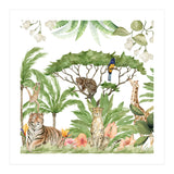 Watercolor Animals Savannah Landscape (Print Only) thumbnail