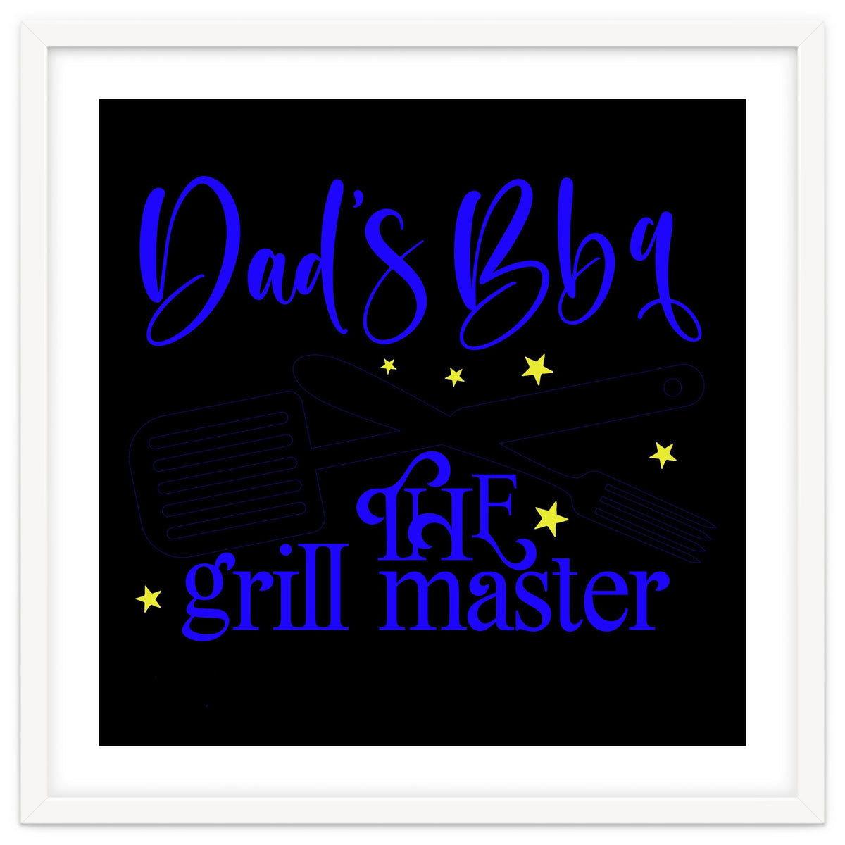 Dads Bbq The Grill Master