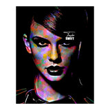 Taylor Swift Colorful Art 4 (Print Only) thumbnail