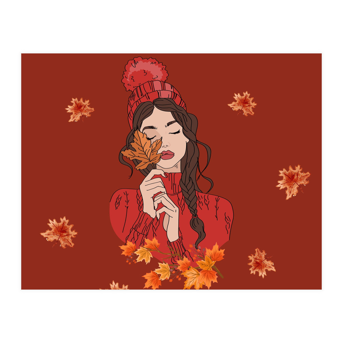 Autumn teaches us the beauty of letting go 🍂 (Print Only)