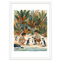 Wildlife Beach Gathering