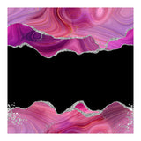 Magenta & Silver Agate Texture 03  (Print Only) thumbnail
