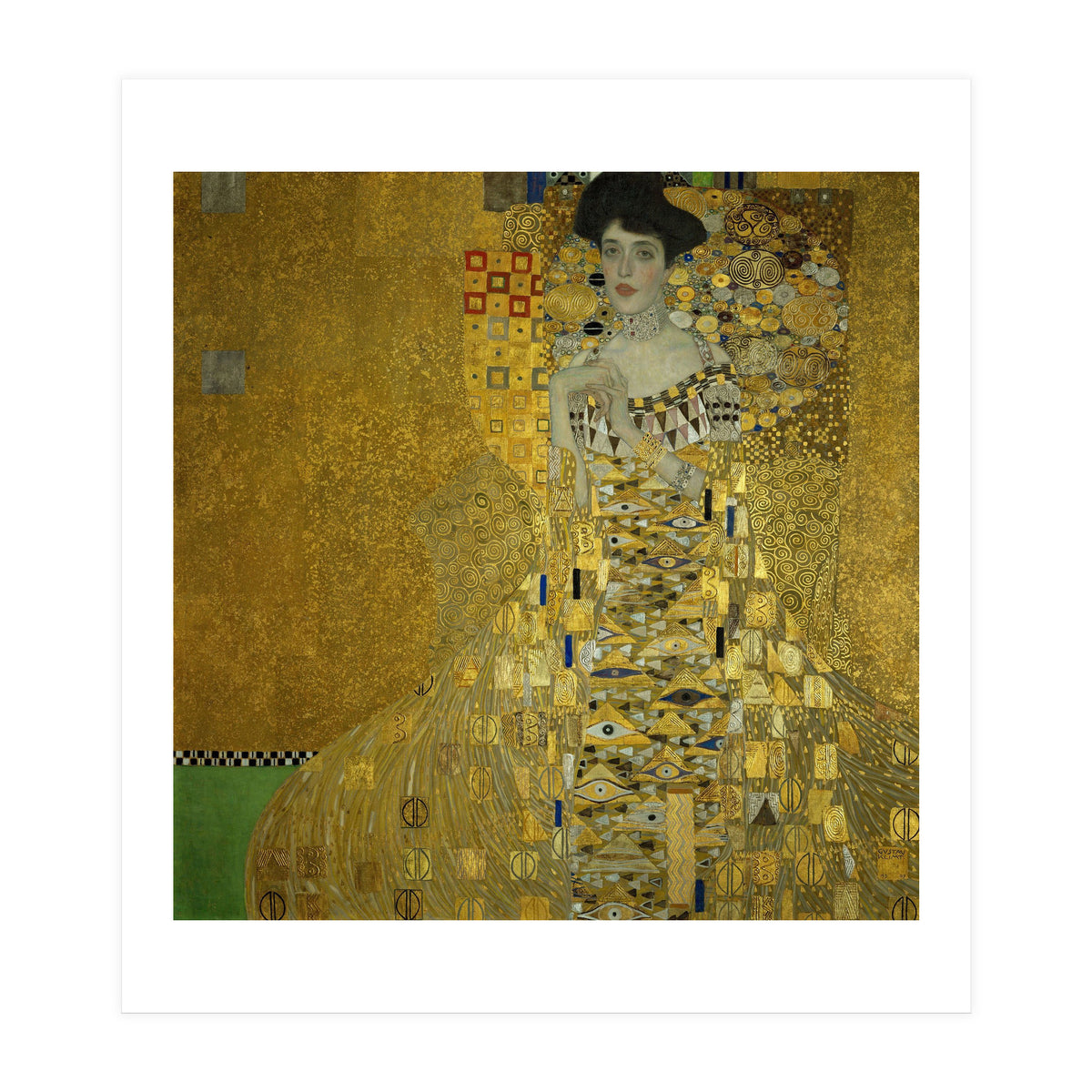 Adele Bloch-Bauer I, 1907.Estates of Ferdinand and Adele Bloch-Bauer. (Print Only)