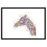 giraffe watercolor lines thumbnail